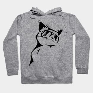 Cat with glasses Hoodie